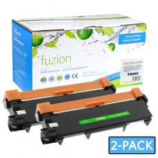 Compatible Brother TN-660 Toner Fuzion Twin Pack (HD)